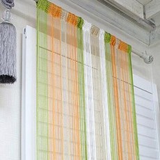 커텐클럽 무지개 실커튼, 04 홈인테리어/커튼/블라인드 반품 최저가 4,920원