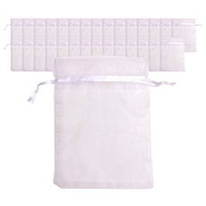 망사 선물 주머니 13 x 18 cm, 화이트, 100개 문구/오피스/데코/포장용품 반품 최저가 16,500원