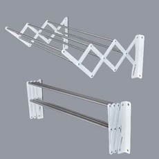 아텍스몰 벽부착 자바라 건조대 800mm, 1개, 실버 홈인테리어/청소/세탁용품 반품 최저가 25,280원