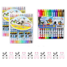 동아 빼꼼 12색 색연필 2p + 사인펜 + 메모스티커 팬더 5p + 토끼 5p, 1세트 문구/오피스/학용품/수업준비 반품 최저가 16,210원