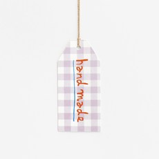 라벤더 핸드메이드 택, 혼합색상, 100개 문구/오피스/데코/포장용품 반품 최저가 11,000원