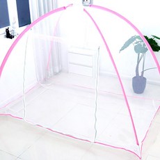 원터치 모기장, 핑크 홈인테리어/커튼/블라인드 반품 최저가 9,640원