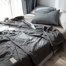 순잠 여름 겹이불, 다크그레이 홈인테리어/침구 반품 최저가 13,720원