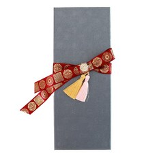 체크스토리 금빛타슬노리개 예단편지함, 와인, 1개 문구/오피스/카드/엽서/봉투 반품 최저가 3,210원