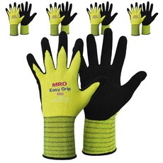 엠알오 이지그립 3000 작업용장갑 L, 옐로우, 5개 홈인테리어/안전/호신용품 반품 최저가 7,620원