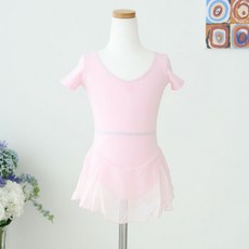 발롱 여아용 반팔 쉬폰 레오타드 발레복 CR331 출산/유아동/유아동패션 반품 최저가 6,190원