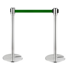 초록색벨트 중첩형 스텐차단봉, 2개 undefined/undefined 반품 최저가 9,310원