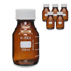 미르 국산 갈색 눈금 유리병, 6개, 250ml 주방용품/밀폐저장/도시락 반품 최저가 13,350원