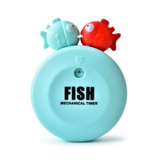 에어 키싱 타이머 물고기 블루, 1개, 멀티(혼합)컬러 문구/오피스/사무용품 전문관 반품 최저가 5,240원