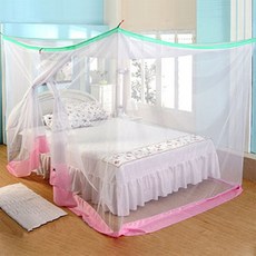 침대전용 출입문 모기장, 혼합색상 홈인테리어/커튼/블라인드 반품 최저가 5,370원