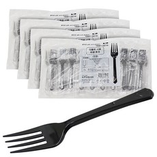 부원HK 일회용 위생 포크, 100개입, 4개 주방용품/일회용품/종이컵 반품 최저가 19,320원