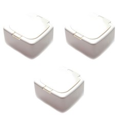 주앤지 원터치 미니 다용도 수납 케이스, 화이트, 3개 홈인테리어/수납/정리 반품 최저가 6,640원