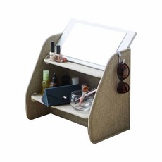 October9 미미 좌식 화장대, 페브릭베이지 홈인테리어/싱글하우스 반품 최저가 41,400원