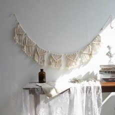 케이트가든 코튼 마크라메 가랜드 홈인테리어/홈데코/디퓨저 반품 최저가 11,660원