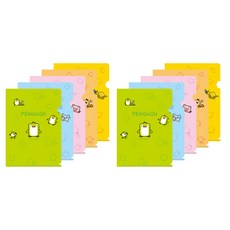 유니크 L홀더 화일 A4 캐릭터, 랜덤발송, 10개 문구/오피스/학용품/수업준비 반품 최저가 4,050원