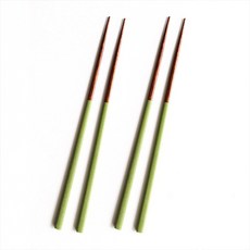 휴바트 말라스 원목 젓가락 2벌, 그린, 단품, 2개 주방용품/젓가락 반품 최저가 14,630원