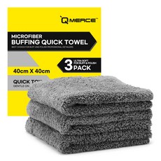 큐머스 퀵타월 버핑, 그레이, 3개 자동차용품/세차/카케어 반품 최저가 5,700원