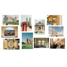 유럽 빈티지 필름 엽서 10종 세트, 혼합색상, 1세트 완구/취미/수집품 반품 최저가 7,150원