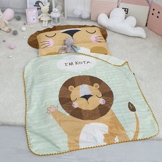 티피 동물 여름 면 낮잠이불 블랭킷 분리형, 코타 출산/유아동/유아동침구 반품 최저가 5,500원