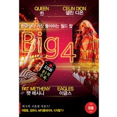 한국인이 가장 좋아하는 월드팝 Big4 - 이글스 퀸 팻메스니 셀린디온, 1USB 도서/음반/DVD/CD/LP 반품 최저가 15,900원