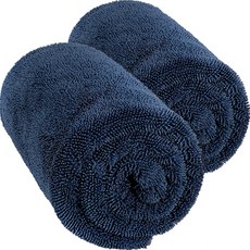 돌비웨이 양면 트위스트 드라잉타월 특대형 900 x 820 mm, 남색, 2개 자동차용품/세차/카케어 반품 최저가 25,750원