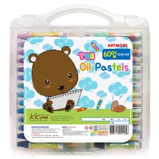 아트모아 토이 크레파스, 55색, 1개 문구/오피스/미술/화방용품 반품 최저가 3,260원