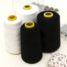 일반 40수 2합사 재봉틀실, 화이트, 2개 홈인테리어/수예/수선 반품 최저가 8,510원