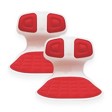 팬물산 픽스 바디체어 2p, 레드 문구/오피스/사무용품 전문관 반품 최저가 49,940원