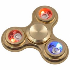 토이벤처스 도밍고 피젯스피너 메탈 트리플윙 LED DMG-11, 골드, 3개 완구/취미/퍼즐/큐브/피젯토이 반품 최저가 4,690원