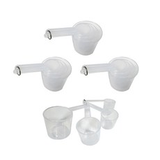 투명 프로계량컵 4종 세트, 4세트 주방용품/주방잡화 반품 최저가 6,040원