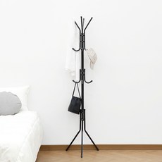 바네스데코 철제 스텐딩 옷걸이, 블랙 홈인테리어/싱글하우스 반품 최저가 13,060원