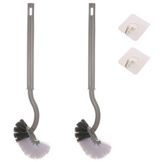 화장실 청소 변기솔, 그레이, 2개 홈인테리어/욕실청소용품 반품 최저가 5,890원