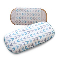 신비아이 3D터널 아기베개 커버분리형, 스칸디애로우 블루 (TN DGA04), 1개 출산/유아동/출산준비물/선물 반품 최저가 12,400원