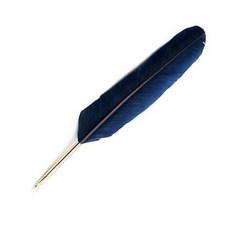 제이허빈 깃털펜, 0.3mm, 네이비, 1개 문구/오피스/필기류 반품 최저가 11,200원