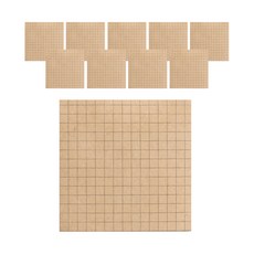 베이직 점착메모지, 크라프트모눈, 80매, 10개 문구/오피스/학용품/수업준비 반품 최저가 5,660원