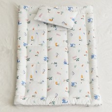 쉬즈홈 국내제조 유아 인견 토퍼, 다이노블루, 1개 출산/유아동/출산준비물/선물 반품 최저가 27,280원