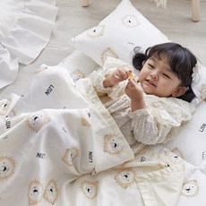 쉬즈홈 인견 유아 여름이불 + 베개커버 + 베개솜 세트, 리오 옐로우 출산/유아동/유아동침구 반품 최저가 22,120원