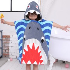 허그미 아동용 죠스 비치 가운 출산/유아동/유아동패션 반품 최저가 9,350원