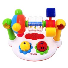 써니왕국 딸랑이 멜로디완구, 혼합색상, 1개 출산/유아동/완구/교구 반품 최저가 6,420원