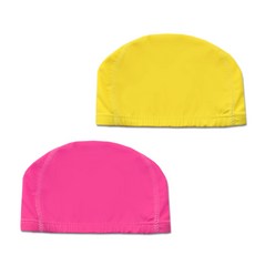 bayb 아동 수영모, 핑크 + 옐로, 2개 출산/유아동/유아동패션 반품 최저가 3,690원