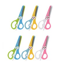 캐릭터 어린이 안전가위, 랜덤 발송, 6개 완구_취미/학습완구/교구 반품 최저가 9,060원