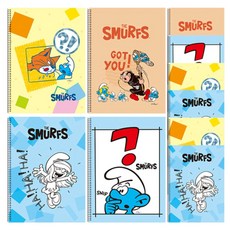 영아트 스머프 10칸국어 스프링노트 10p세트, 혼합색상, 1세트 문구/오피스/학용품/수업준비 반품 최저가 5,510원