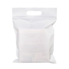 PE 지퍼 비닐쇼핑백 15호 15 x 21 + 4 cm 50p, 화이트, 1개 문구/오피스/데코/포장용품 반품 최저가 4,350원