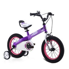 로얄베이비 허니 아동용 보조바퀴 자전거, 퍼플, 113cm, 1개 완구/취미/승용완구 반품 최저가 184,570원