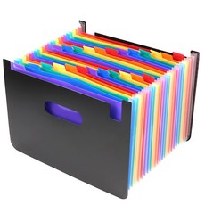 시벅스 25포켓 아코디언 파일, 혼합색상, 1개 문구/오피스/사무용품 전문관 반품 최저가 10,140원