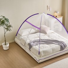 알뜨리 야광 원터치 모기장, 바이올렛 홈인테리어/커튼/블라인드 반품 최저가 11,540원