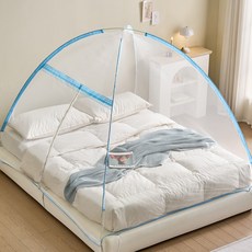 알뜨리 야광 원터치 모기장, 블루 홈인테리어/커튼/블라인드 반품 최저가 12,280원