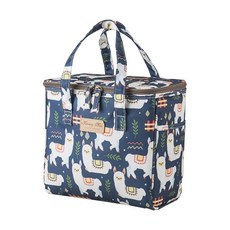 로하라 보냉 런치 이유식가방, 네이비 알파카 파라다이스, 1개 주방용품/보온/보냉용품 반품 최저가 5,610원