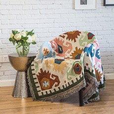 북유럽 감성 에스닉 블랭킷 홈인테리어/담요 반품 최저가 27,870원