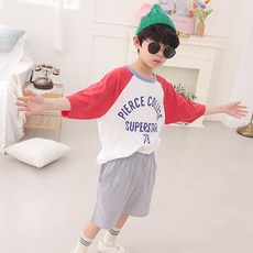 소년마켓 남아용 슈퍼 스타 반팔 라그랑 출산/유아동/유아동패션 반품 최저가 8,690원